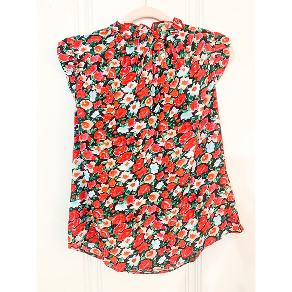 Blossom Floral Top - Pink Multicolor