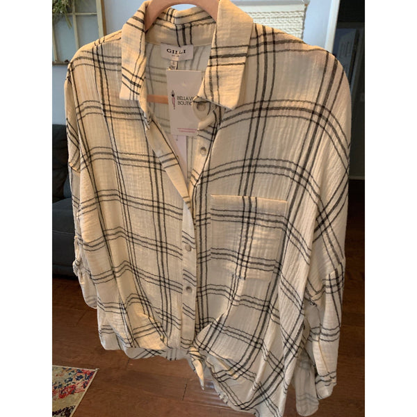 Easy Going Plaid - Ivory