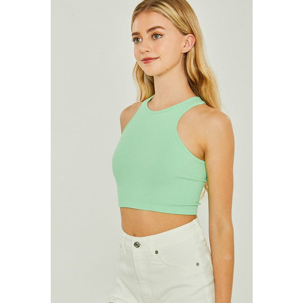 New You Seamless Cropped Top - Multi Color